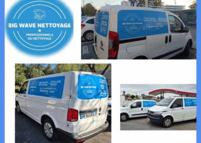 photo camion professionnels société Big Wave Nettoyage