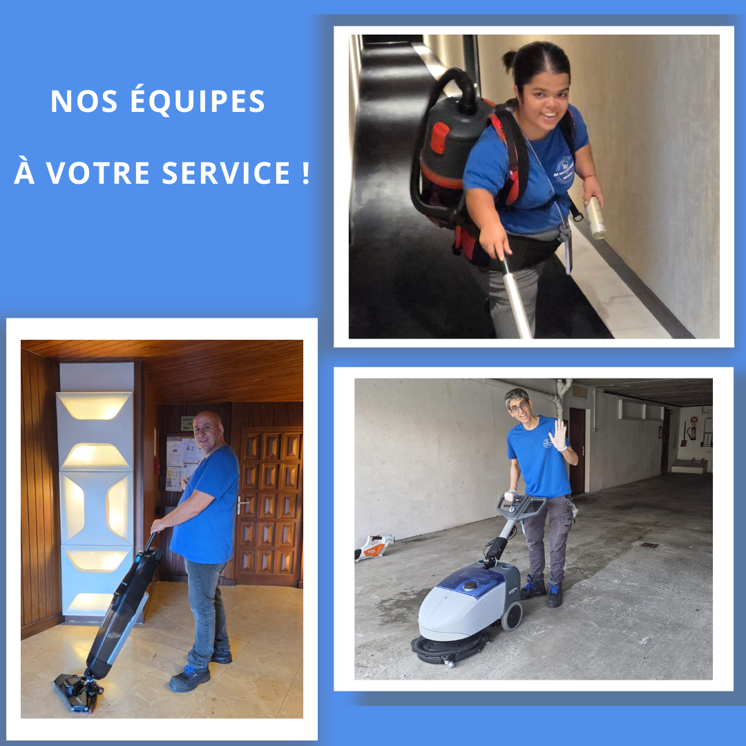 Equipe professionnelle de nettoyage Big Wave Nettoyage 64